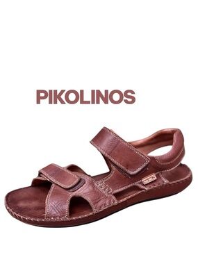 Pikolinos Tarifa Sandals 100% Calfskin Leather Men’s Flat 44 US:10-10.5 MPR $195